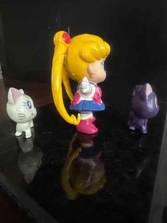 90s Sailor Moon, Luna & Artemis Adventure Doll Figures - Irwin Toys ULTRA RARE - Picture 5 of 16